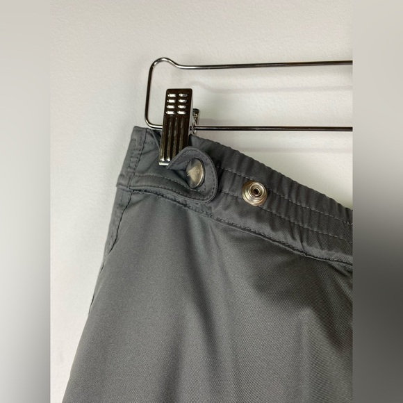 Spyder Gray Thinsulate XTL 10,000 Snowboard Ski Pants With Suspender, Size 16 - Picture 8 of 10